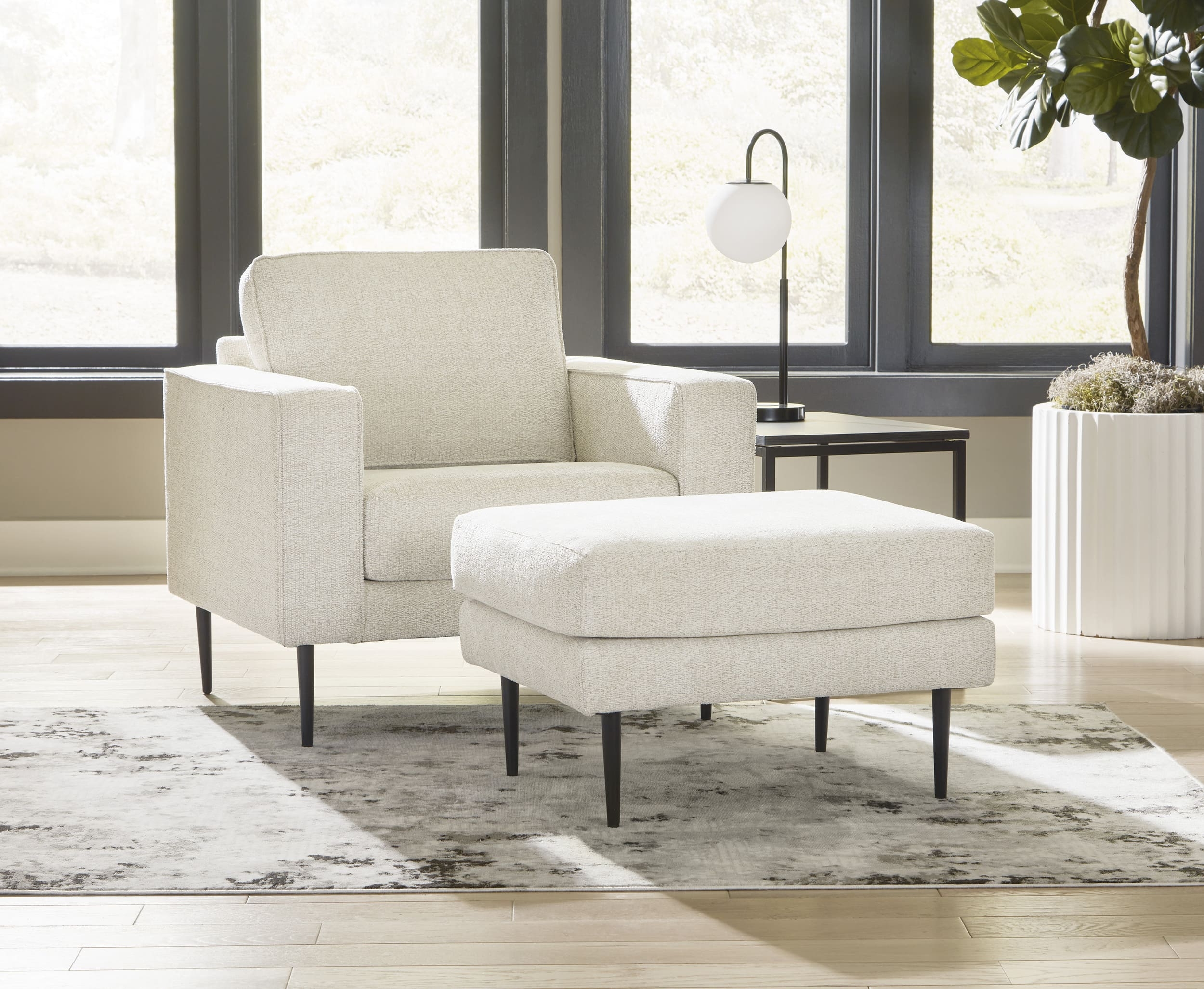 Hazela Polyester Ottoman