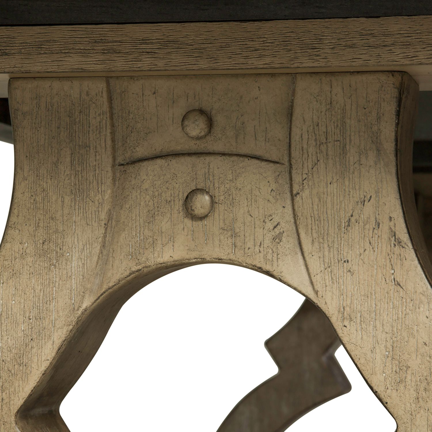 Simply Elegant Wood Writing Desk | Heathered Taupe