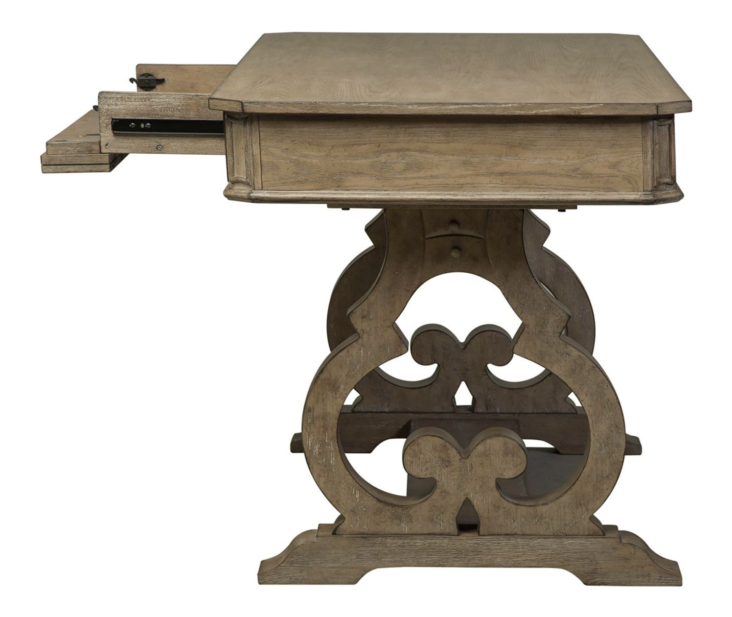 Simply Elegant Wood Writing Desk w/3 Drawers