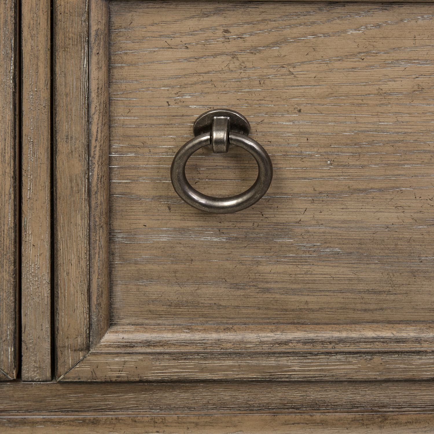 Simply Elegant Wood Writing Desk | Heathered Taupe