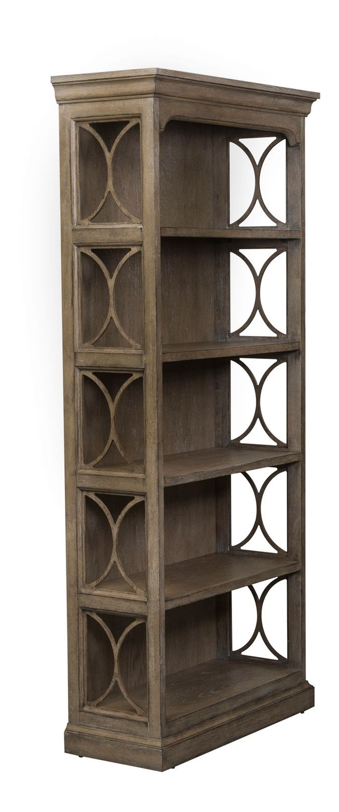 Simply Elegant Wood Writing Desk | Heathered Taupe
