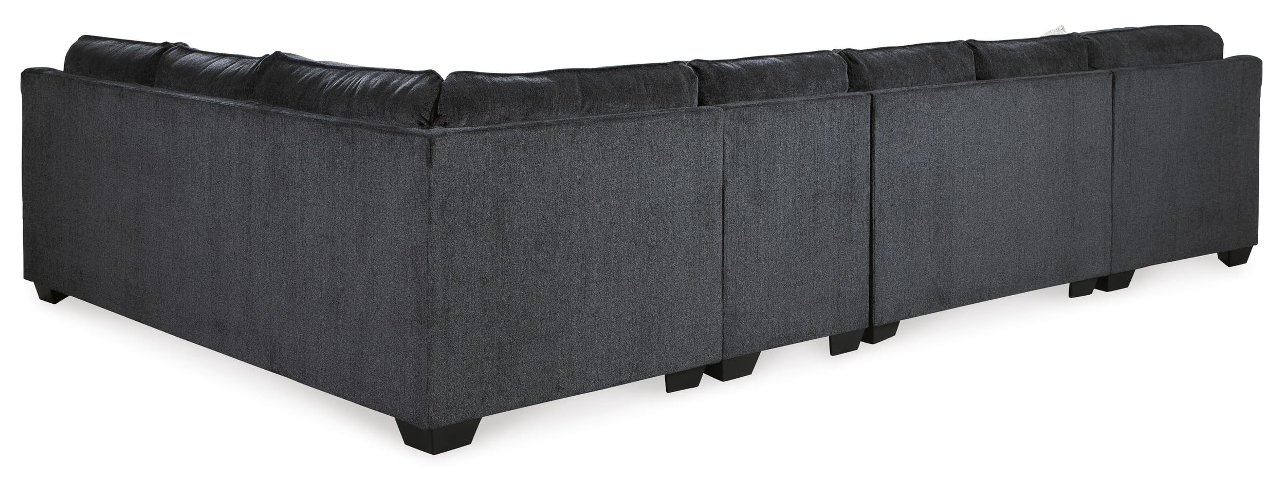 Eltmann 4-Piece Polyester U-Shaped Sectional w/Left Arm Chaise Facing