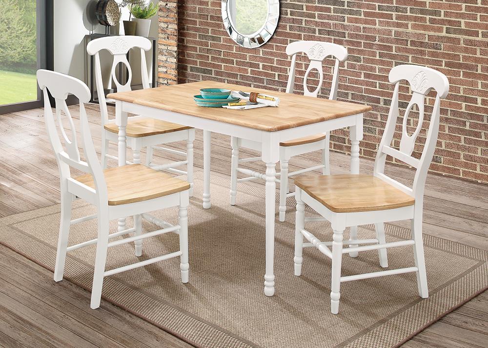 Taffee Wood Rectangle Dining Table