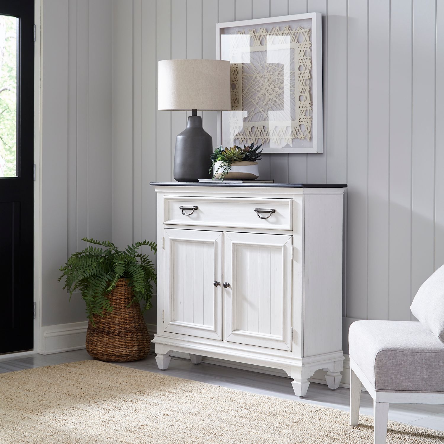Allyson Park Wood 42-Inch Accent Hall Console w/2 Doors & Drawer