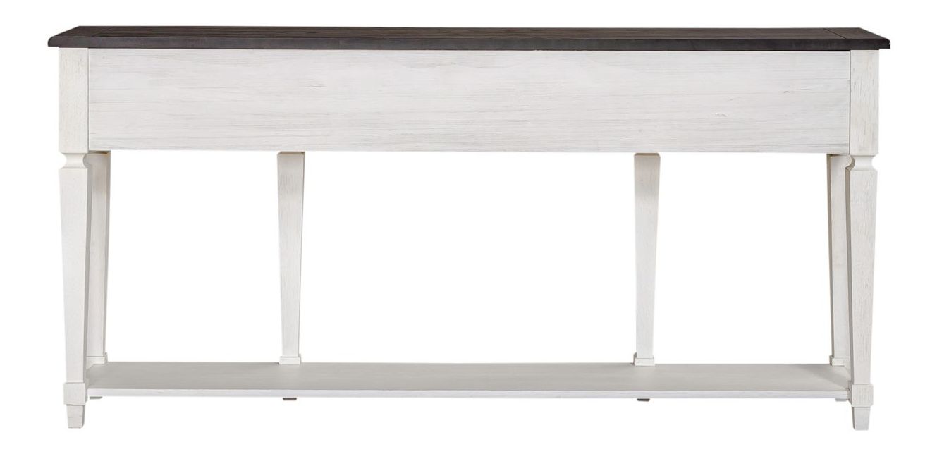 Allyson Park Rectangular Wood 72-Inch Hall Table w/3 Drawers