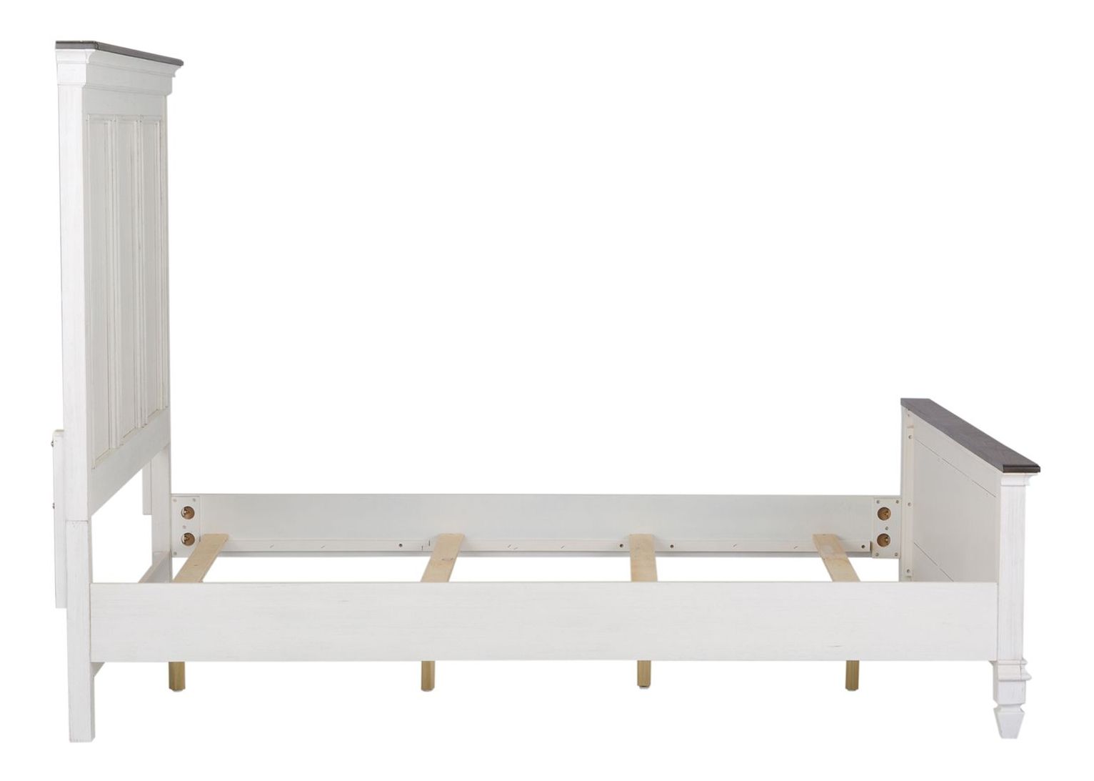 Modern Farmhouse Round Wood Cocktail Table Set