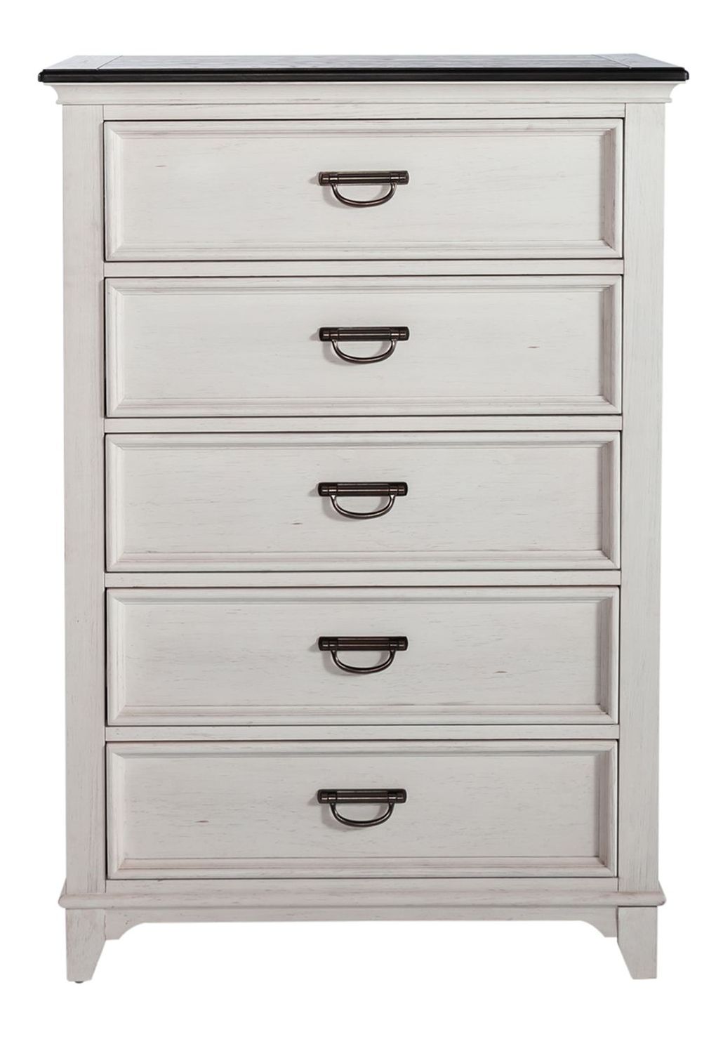 Allyson Park Wood 36-Inch Chest w/5 Drawers