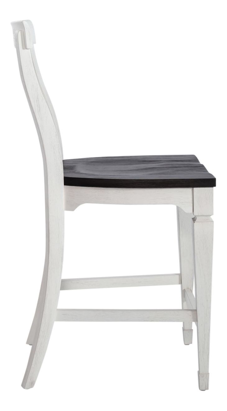 Allyson Park Wood Counter Height Slat Back Chair
