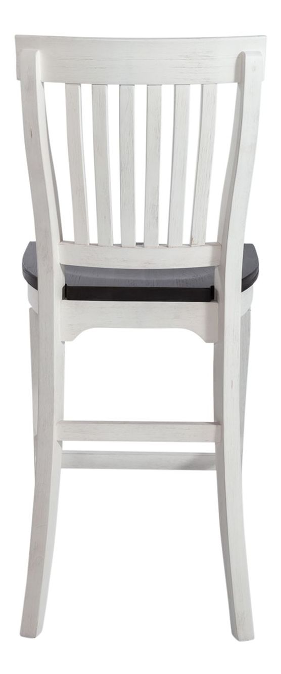 Allyson Park Wood Counter Height Slat Back Chair