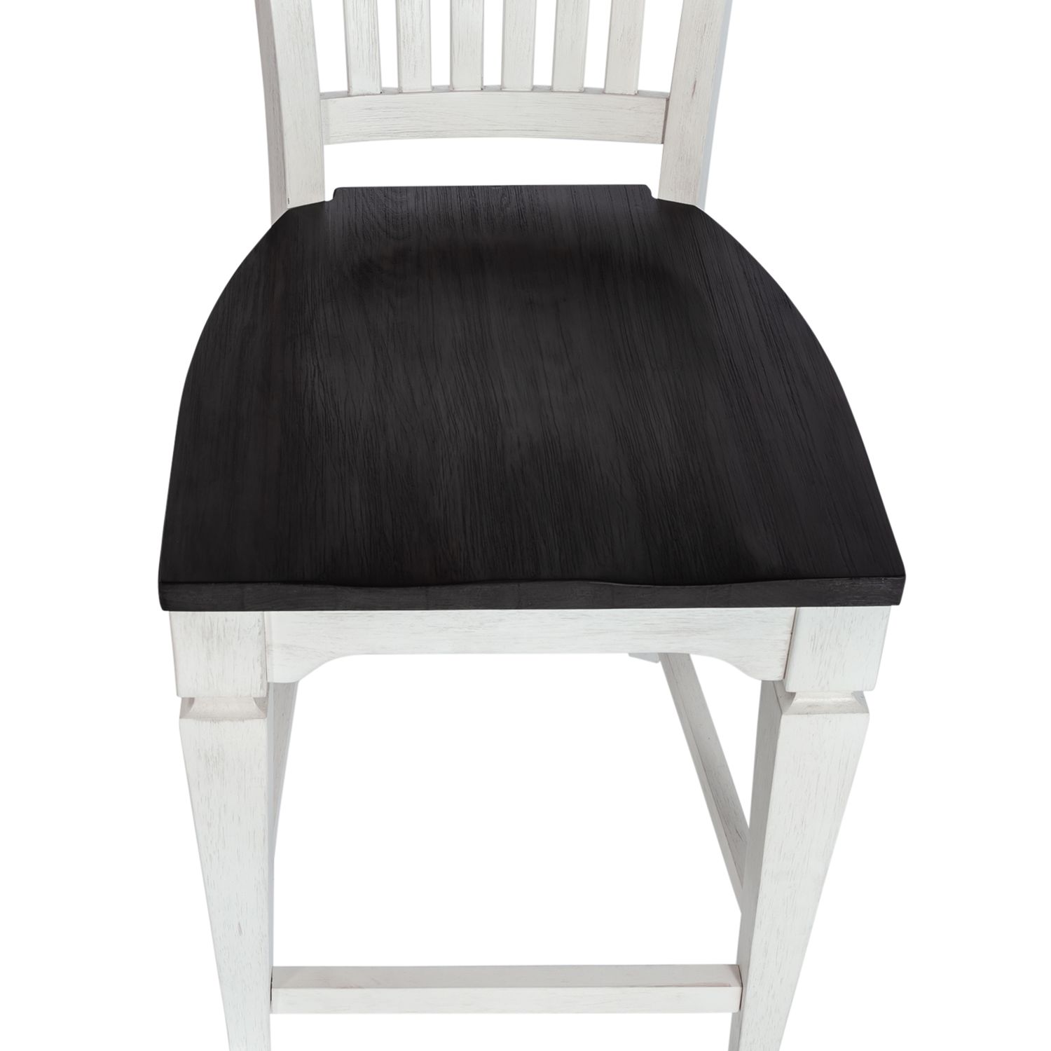 Allyson Park Wood Counter Height Slat Back Chair