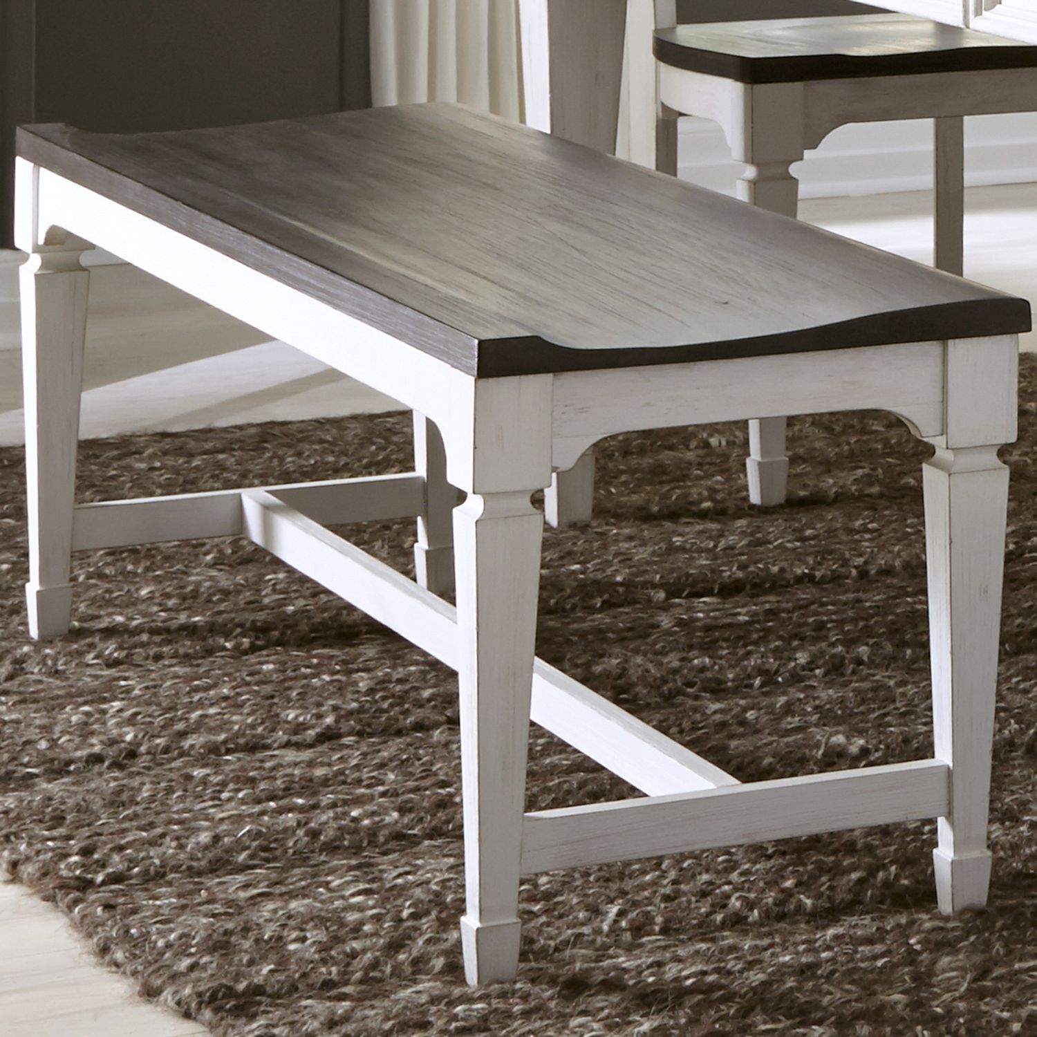 Allyson Park Wood Dining Set with 4 Drawers