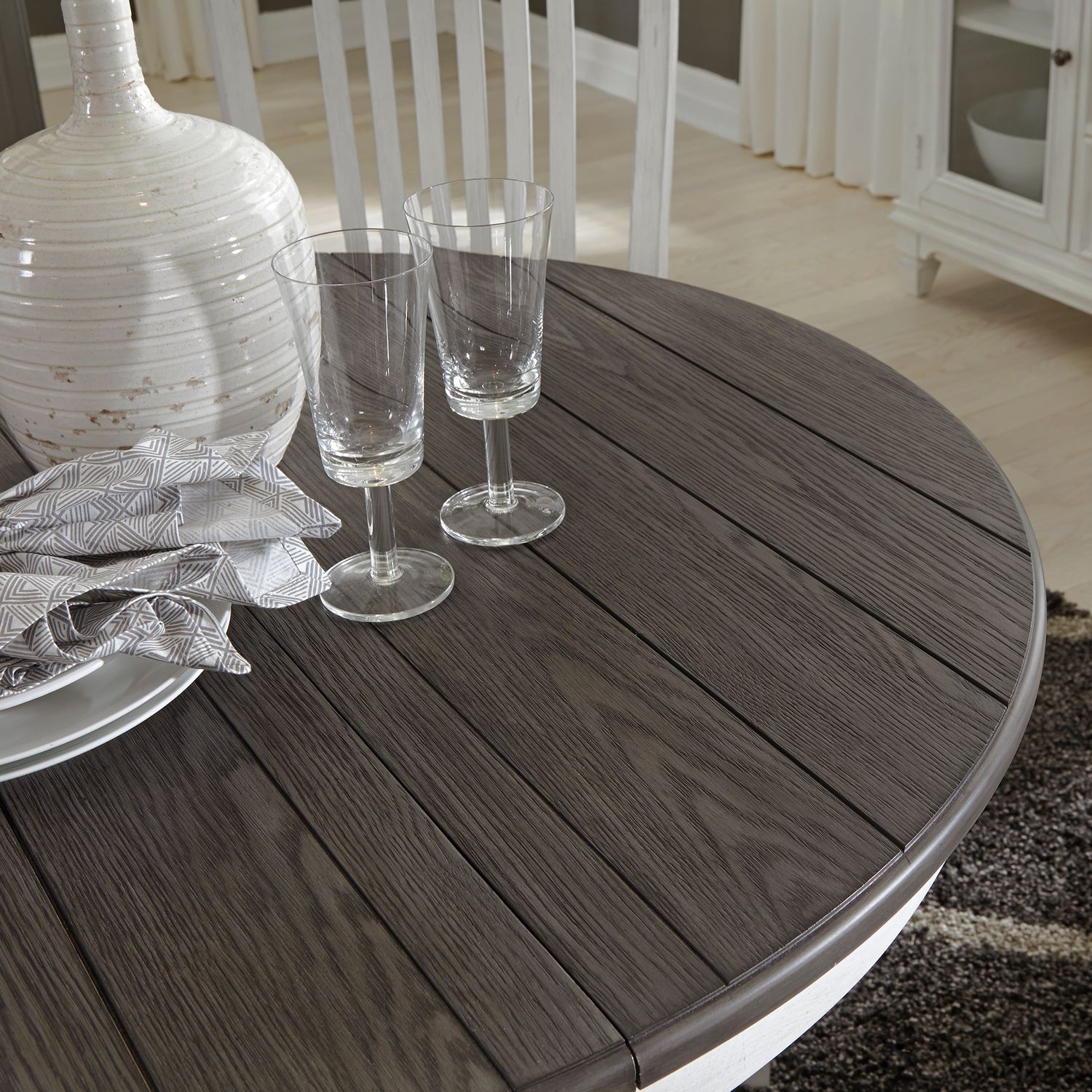 Allyson Park Oval Wood Extendable Dining Table