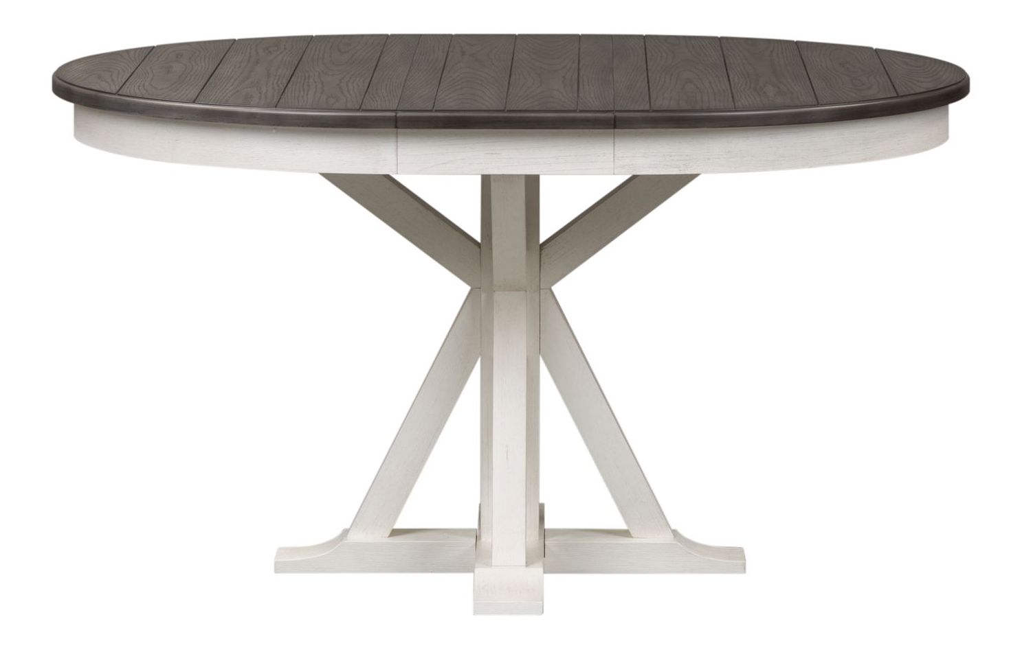 Allyson Park Extendable Oval Dining Set | Two-Toned