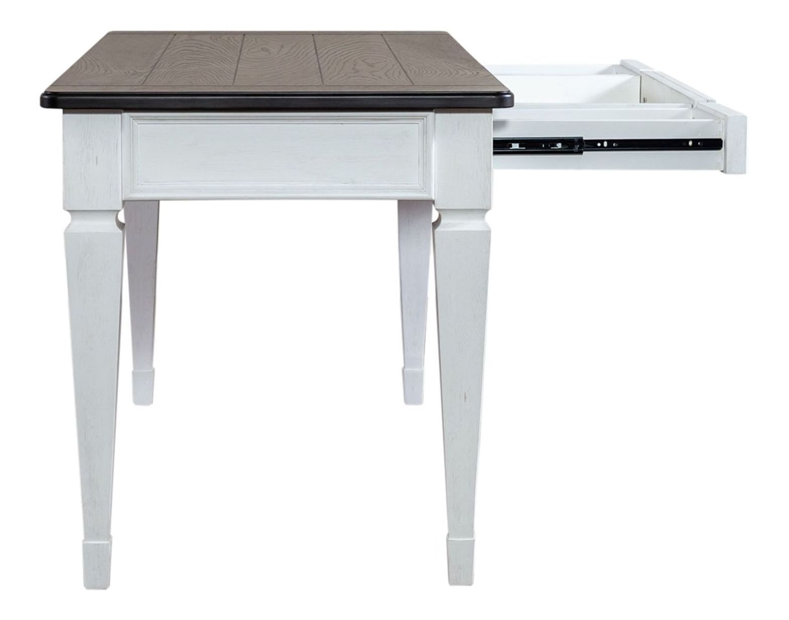 Allyson Park Wood Office Set | 7-Drawer Desk & Hutch