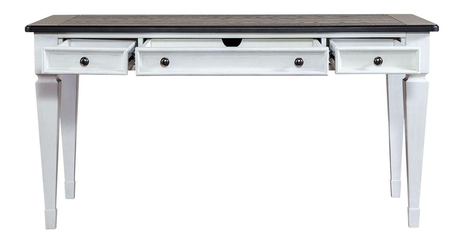 Allyson Park Rectangular Wood Writing Desk w/3 Drawers