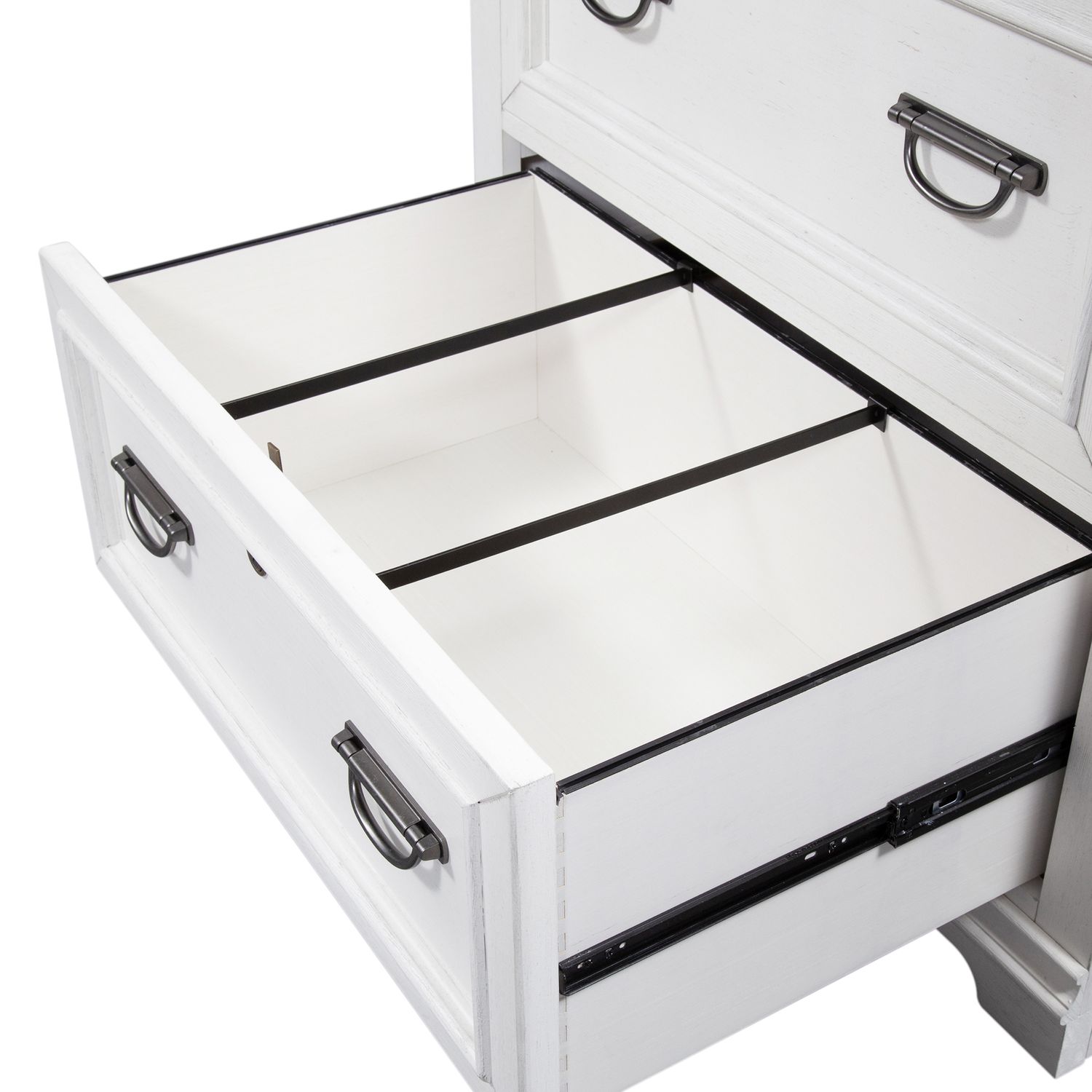 Allyson Park Wood Office Set | 7-Drawer Desk & Hutch