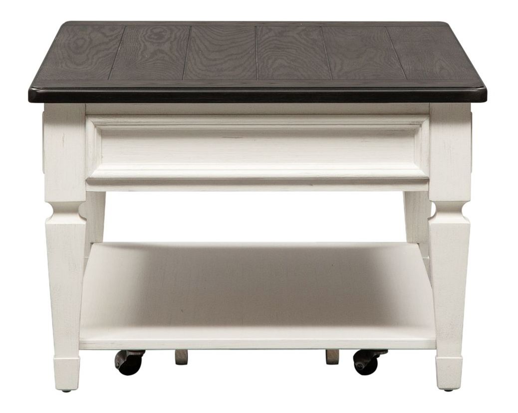 Allyson Park Rectangular Wood Cocktail Table w/Drawer