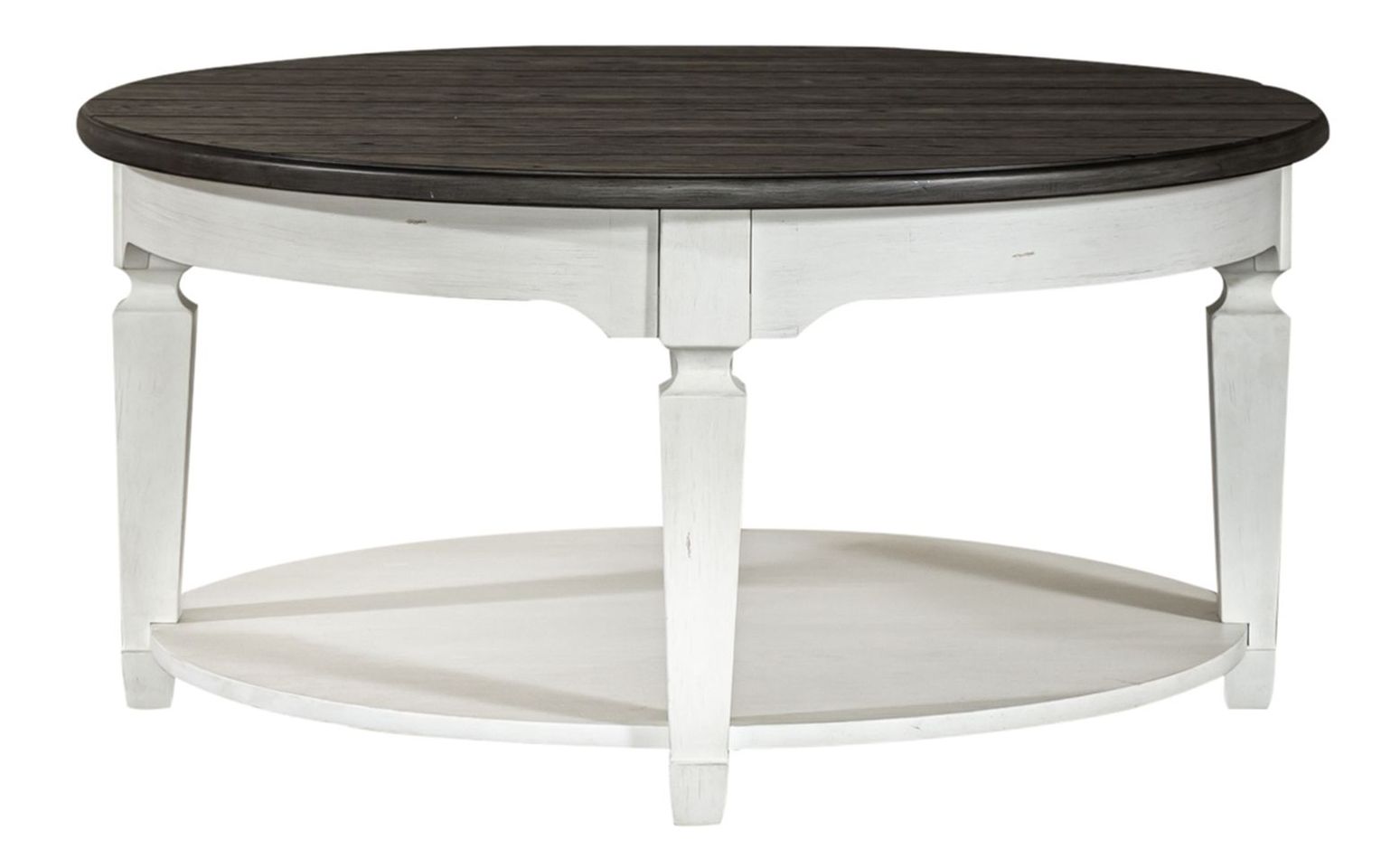 Allyson Park Round Wood Cocktail Table Set