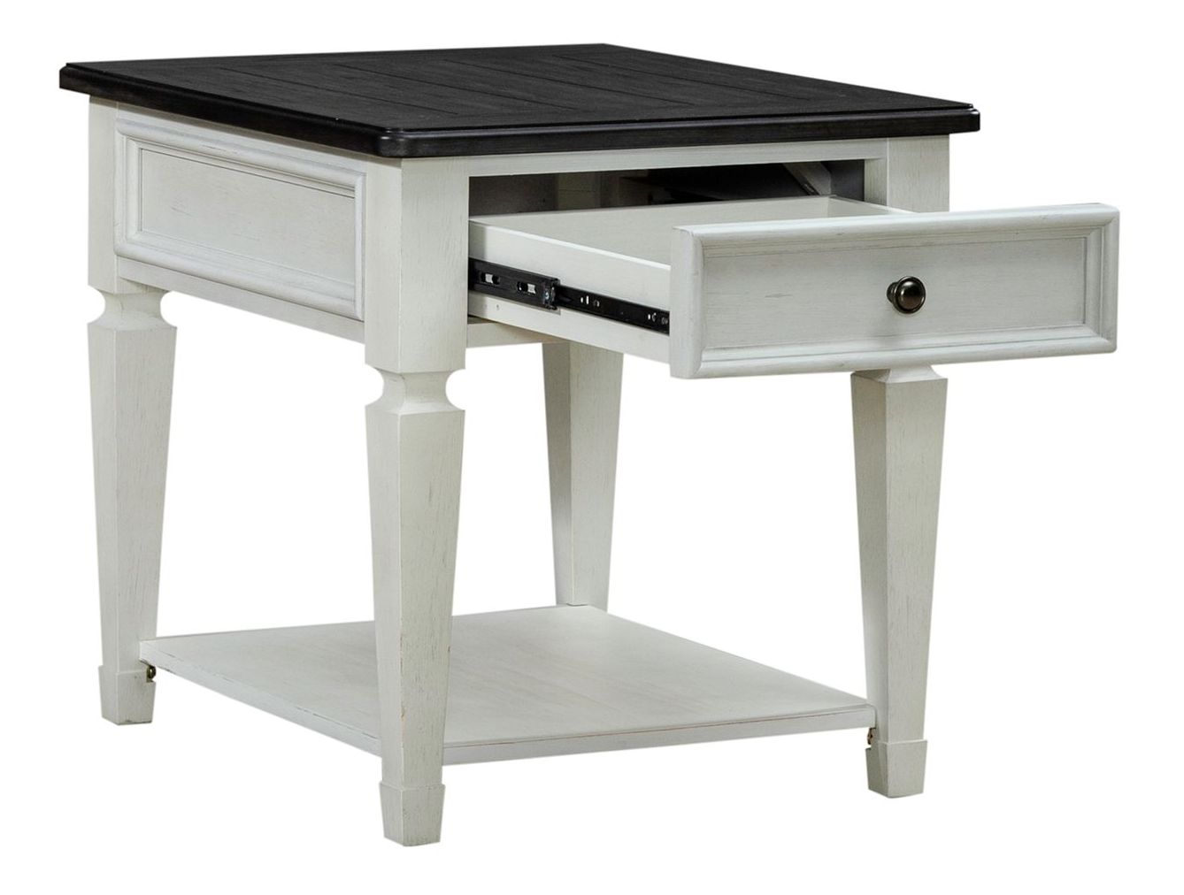 Allyson Park Round Wood Cocktail Table Set