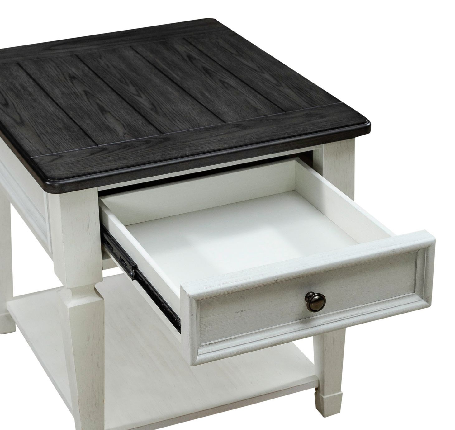 Allyson Park Round Wood Cocktail Table Set