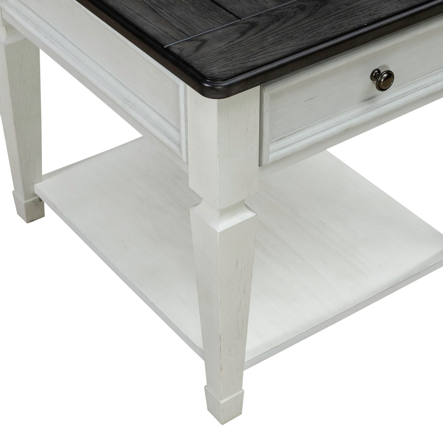 Allyson Park Rectangular Wood End Table w/Drawer