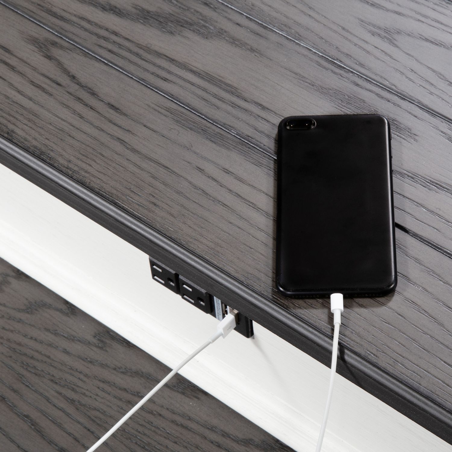 Allyson Park Console Bar Set with Charging Station