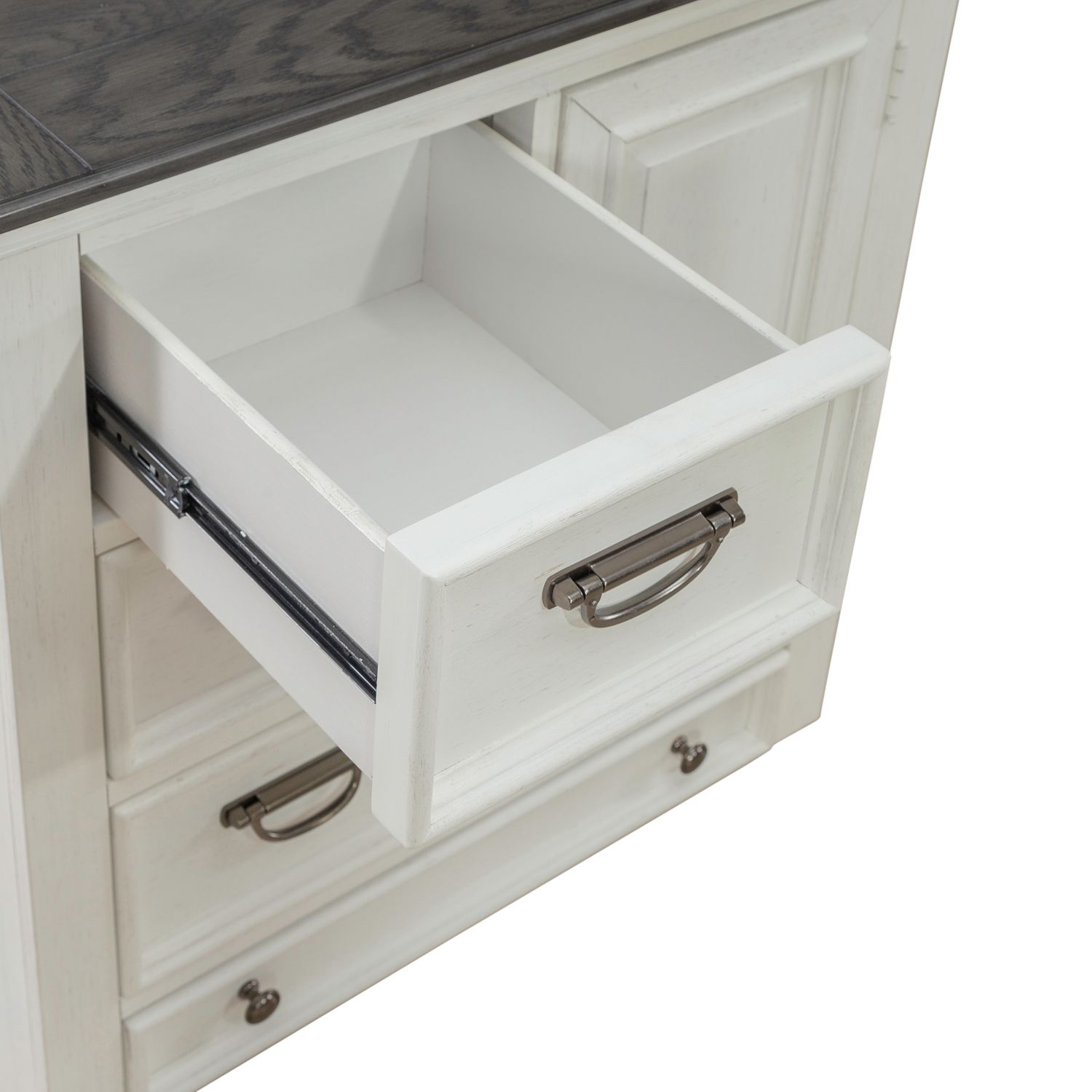 Allyson Park Wood Pet Feeder w/4 Drawers & Door