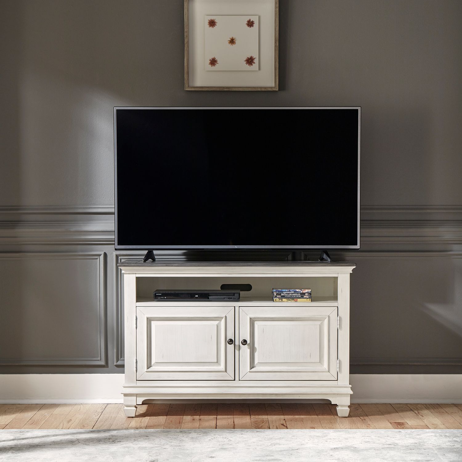 Allyson Park Wood 46-Inch TV Console w/2 Doors