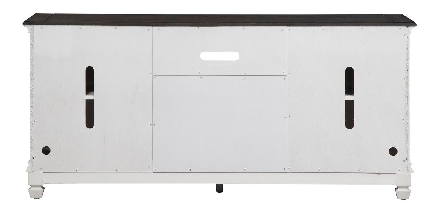Allyson Park Wood 66-Inch TV Console w/2 Drawers & 2 Doors