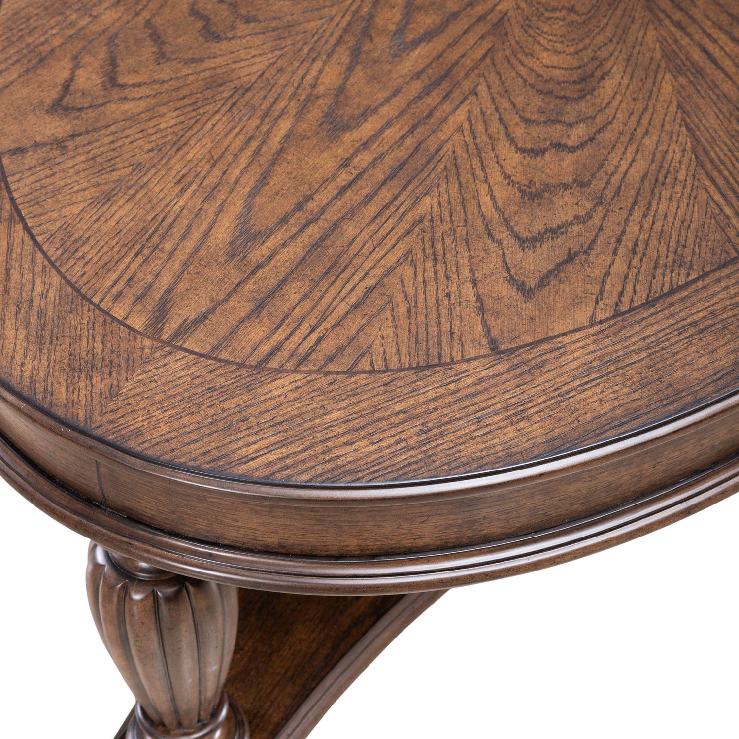 Allington Oval Wood Cocktail Table Set w/ End Tables