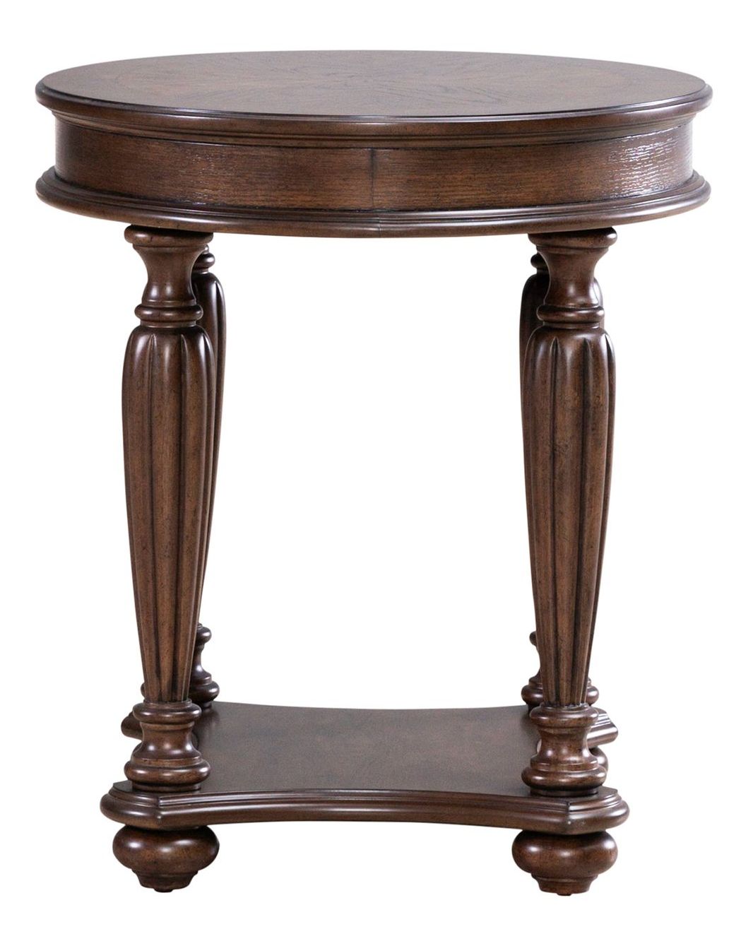 Allington Oval Wood End Table