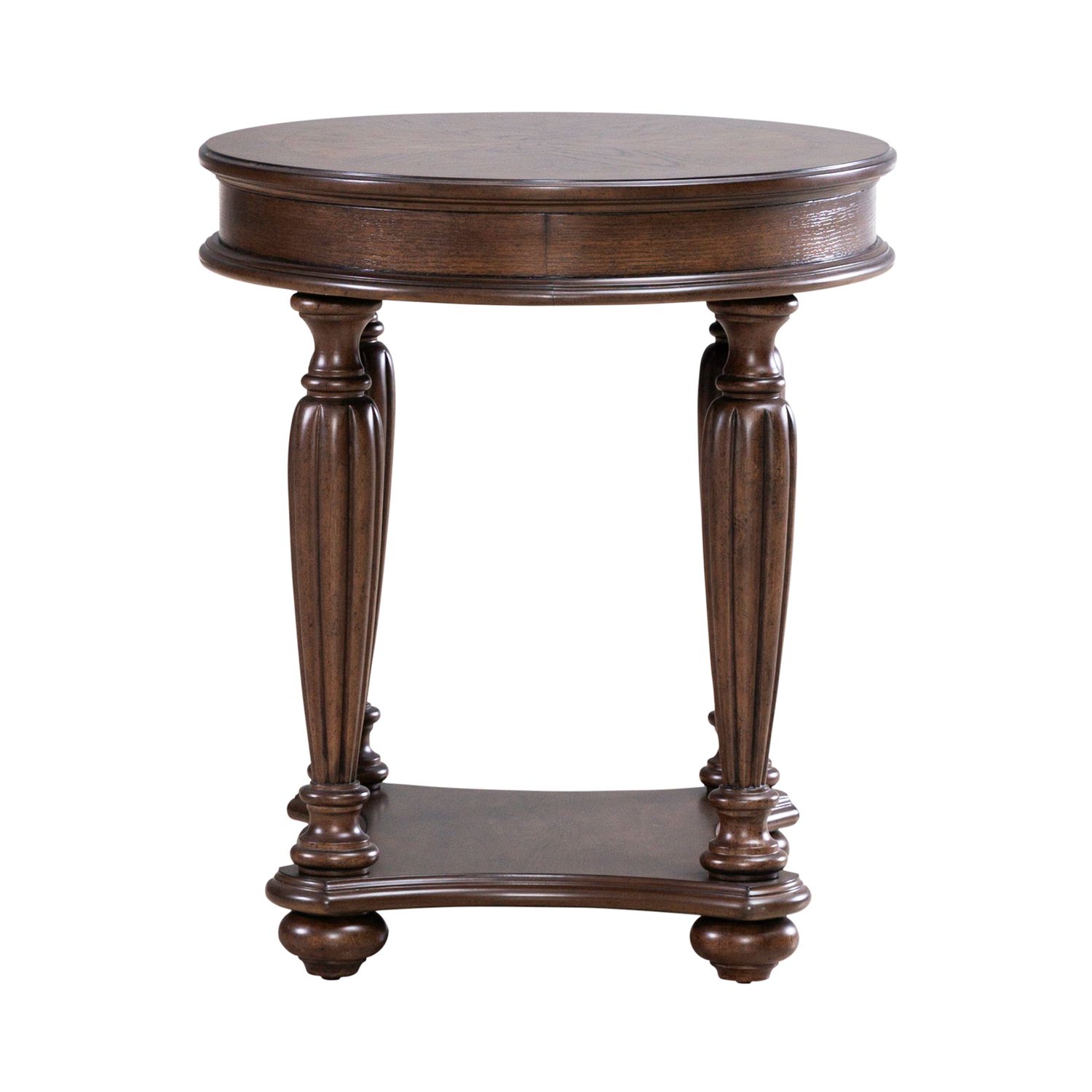 Allington Oval Wood Cocktail Table Set w/ End Tables