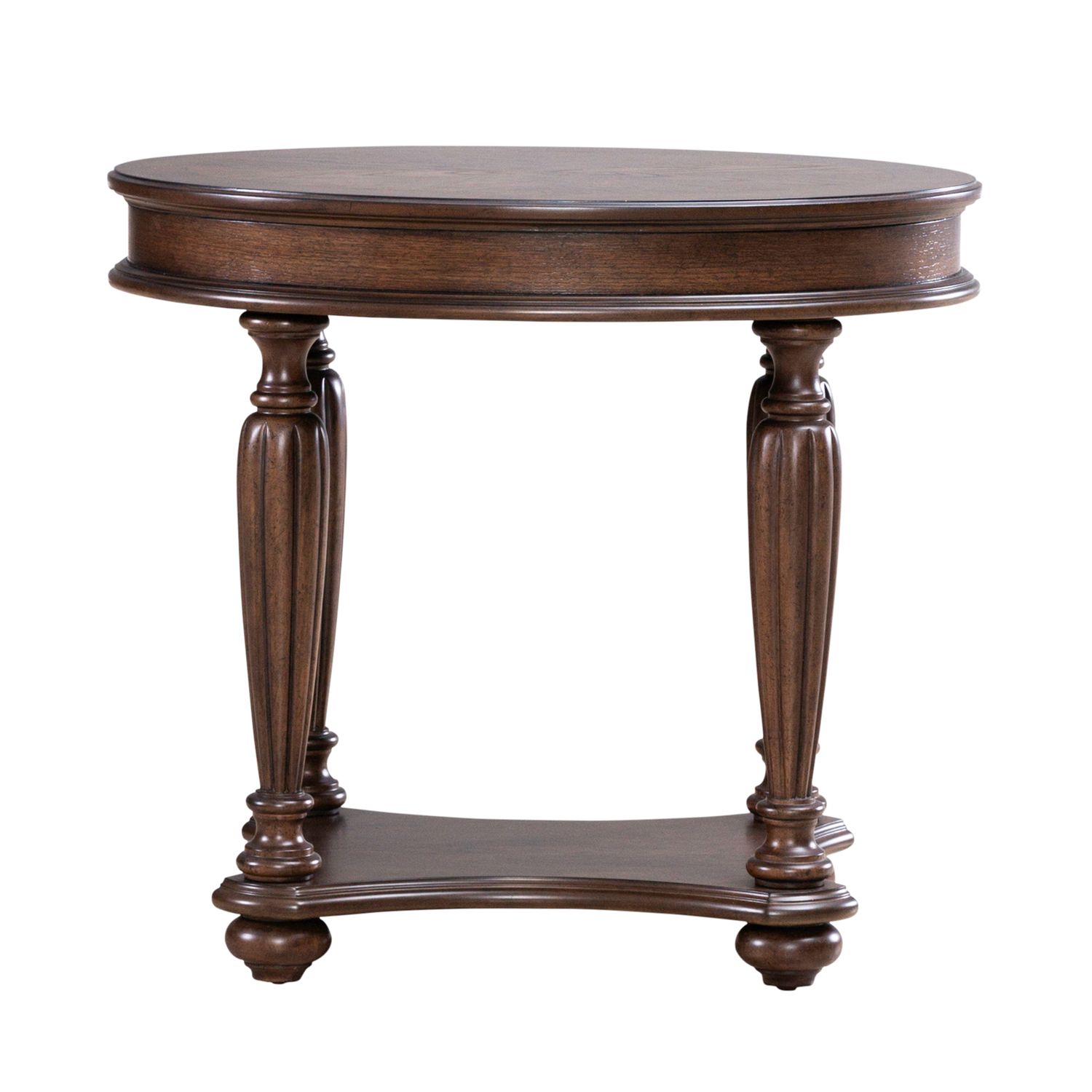 Allington Oval Wood Cocktail Table Set w/ End Tables