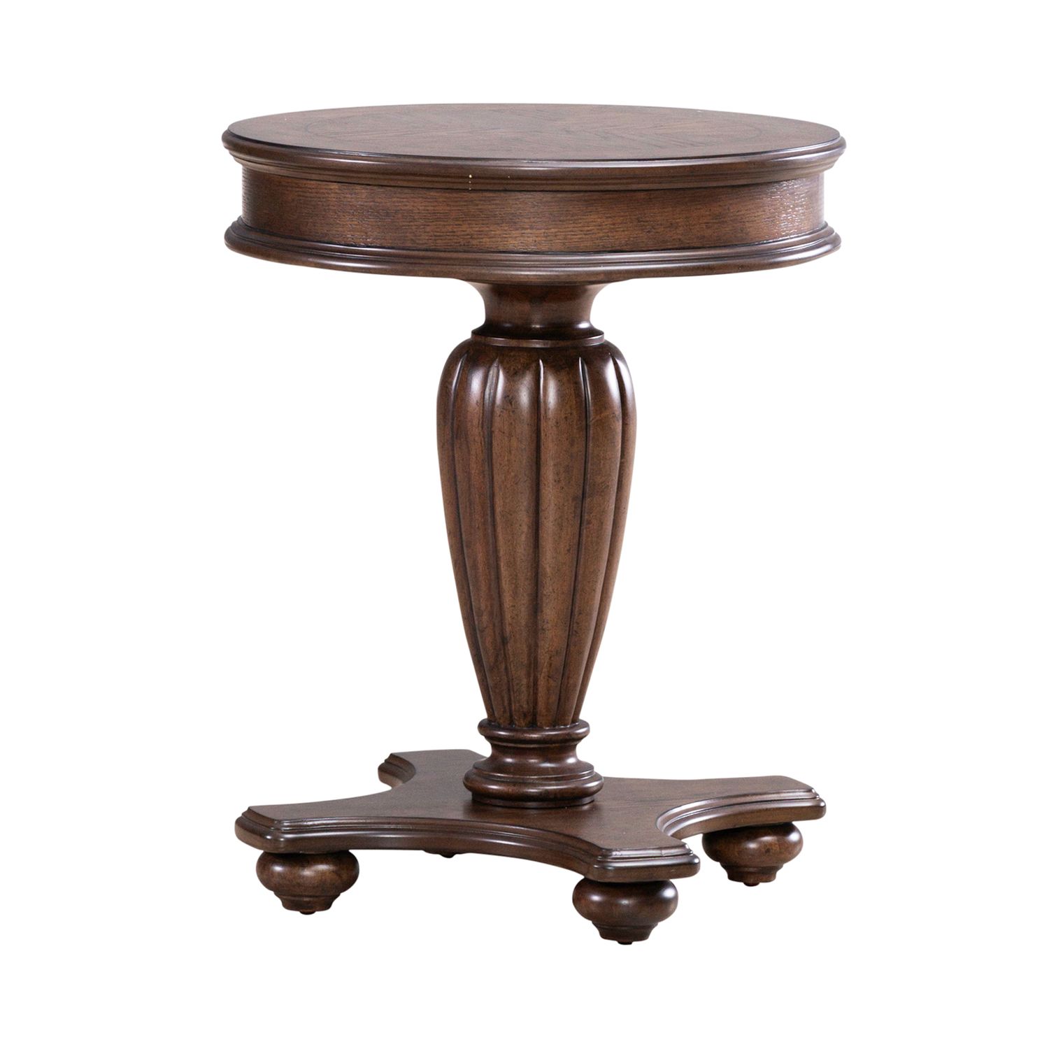 Allington Oval Wood Cocktail Table Set w/ End Tables