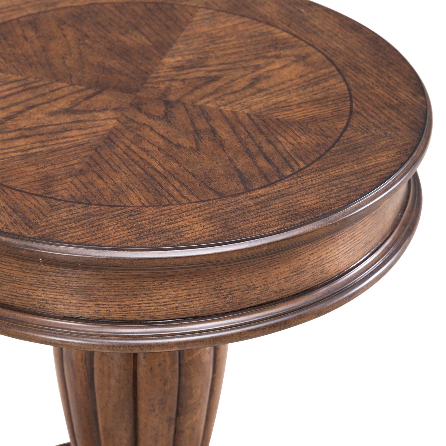 Allington Oval Wood Cocktail Table Set w/ End Tables