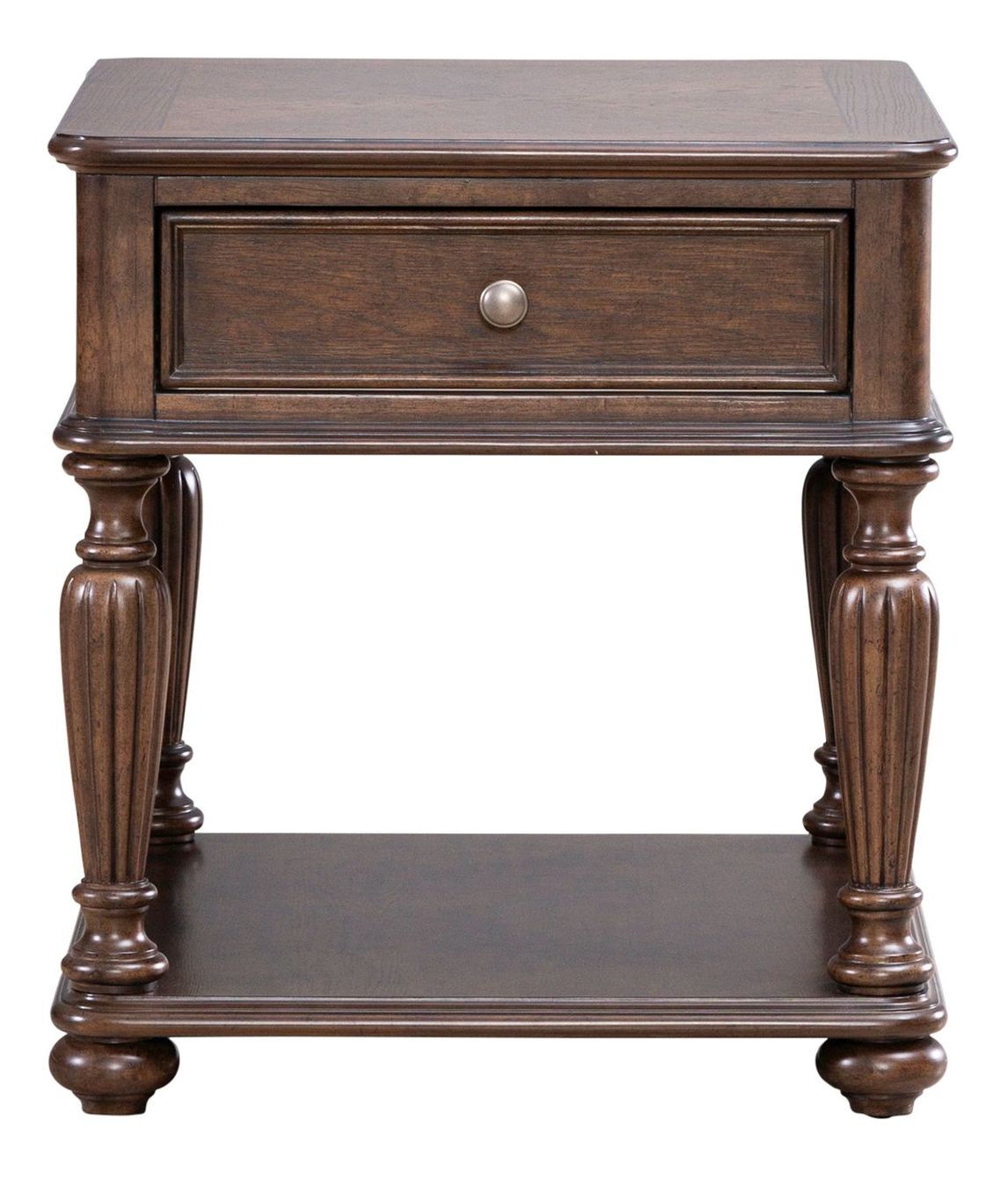 Allington Rectangular Wood 1-Drawer End Table