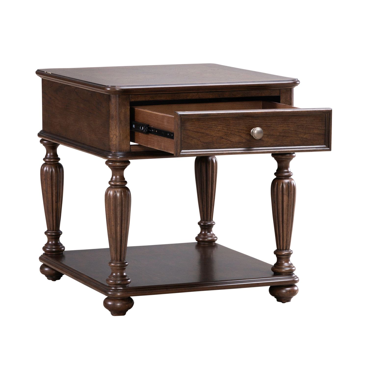Allington Oval Wood Cocktail Table Set w/ End Tables