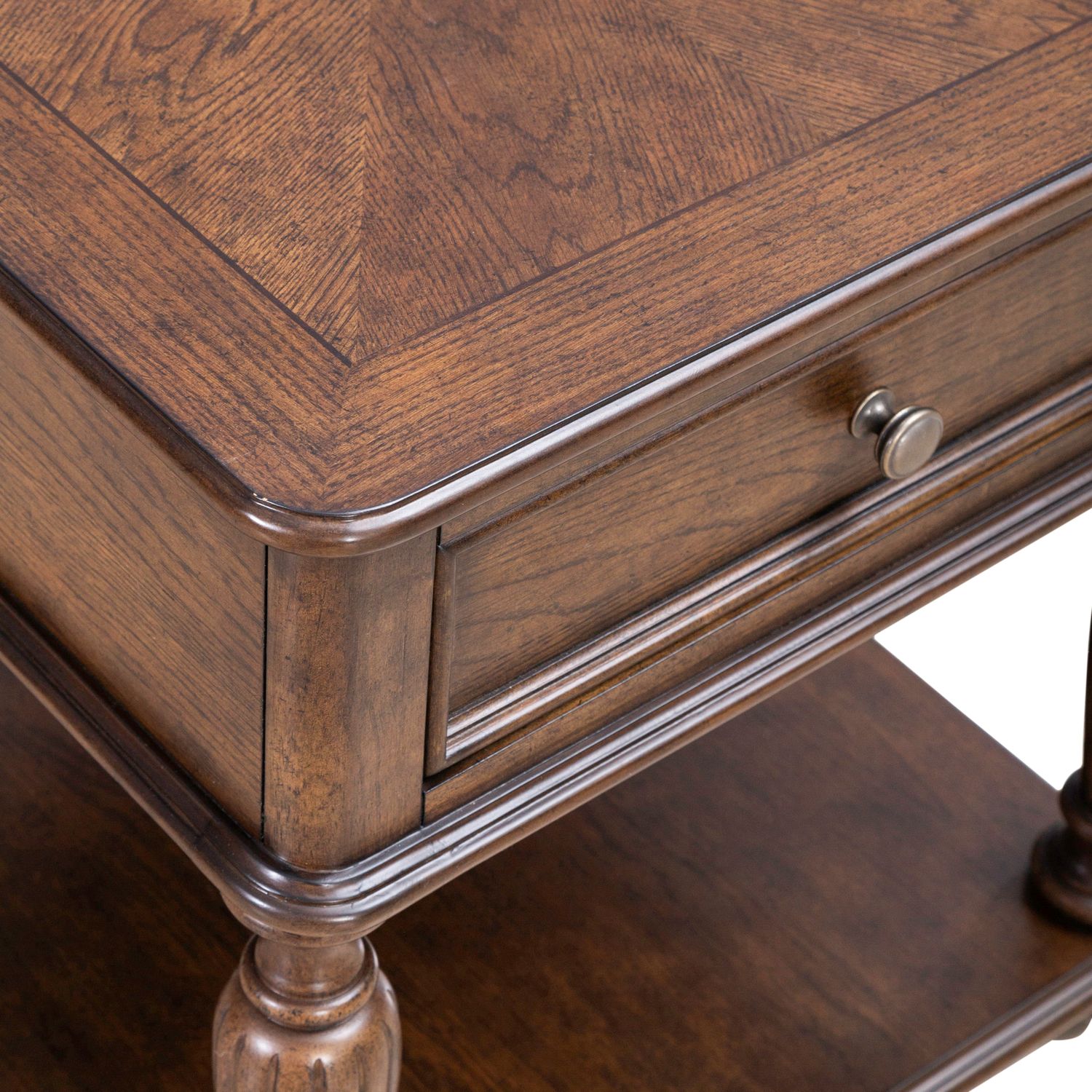 Allington Oval Wood Cocktail Table Set w/ End Tables