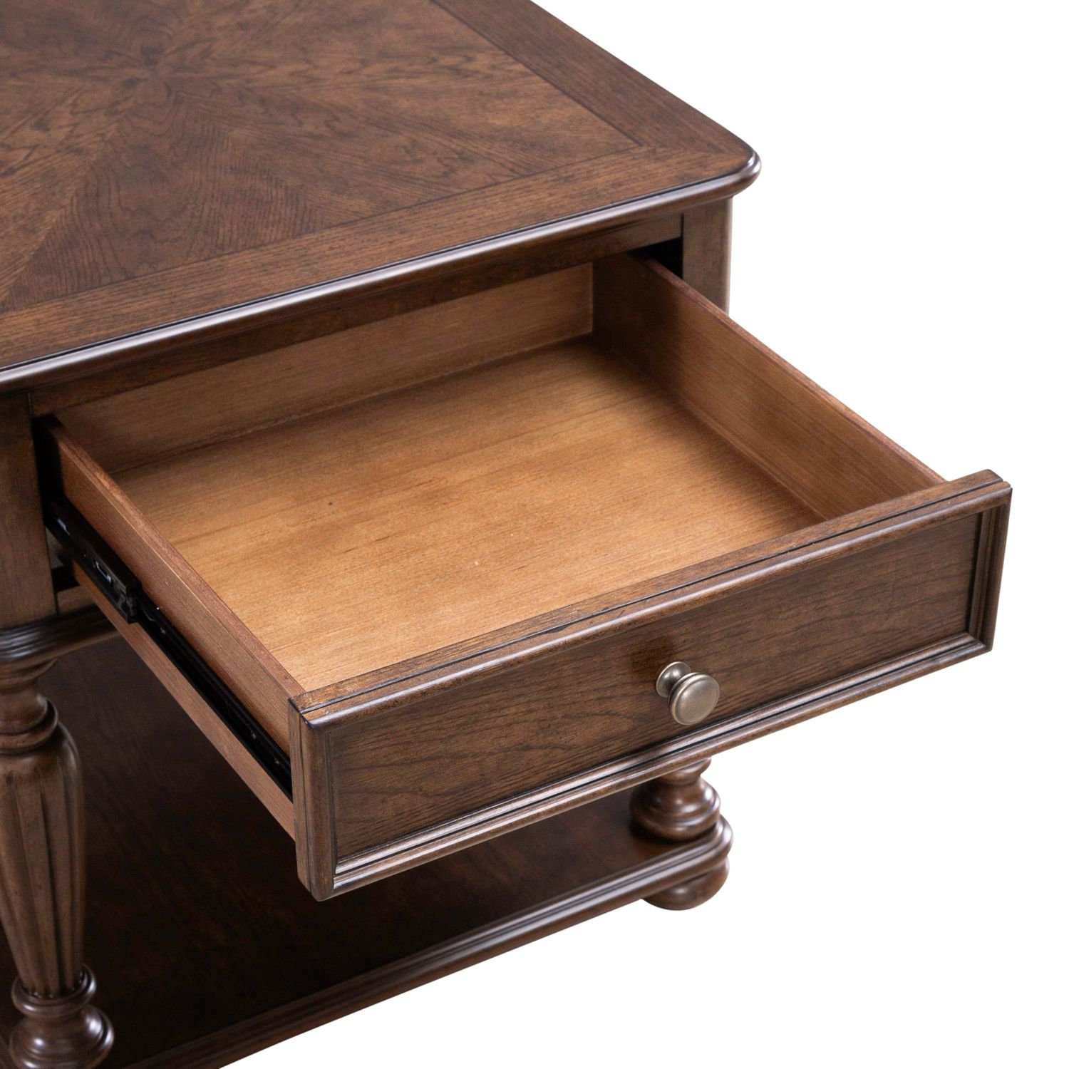 Allington Rectangular Wood 1-Drawer End Table