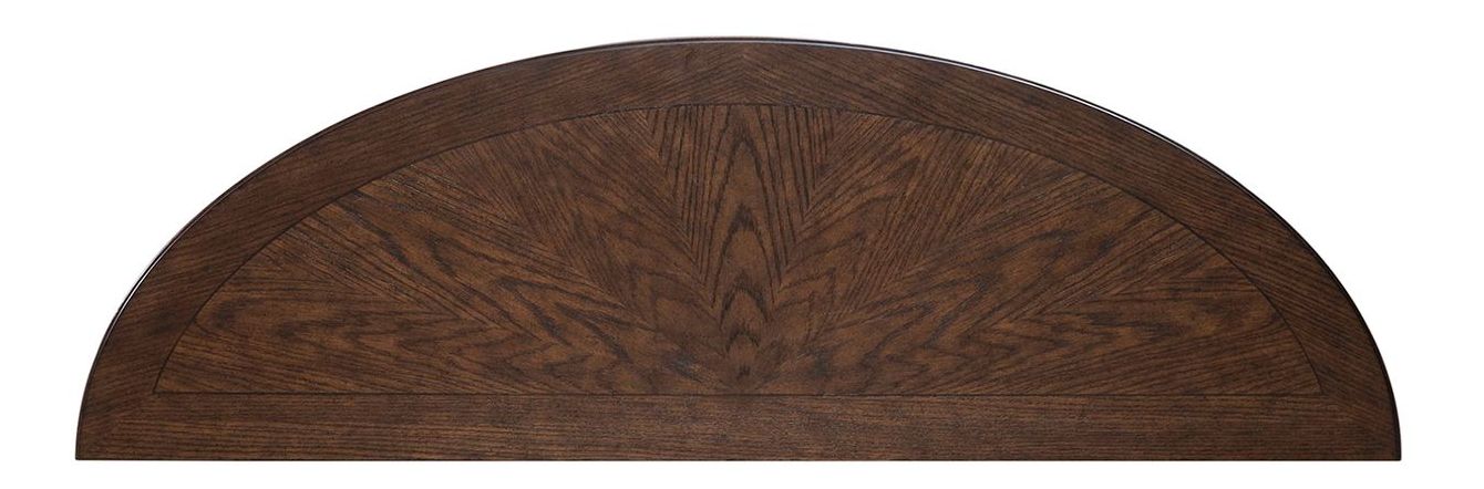 Allington Demilune Wood Sofa Table