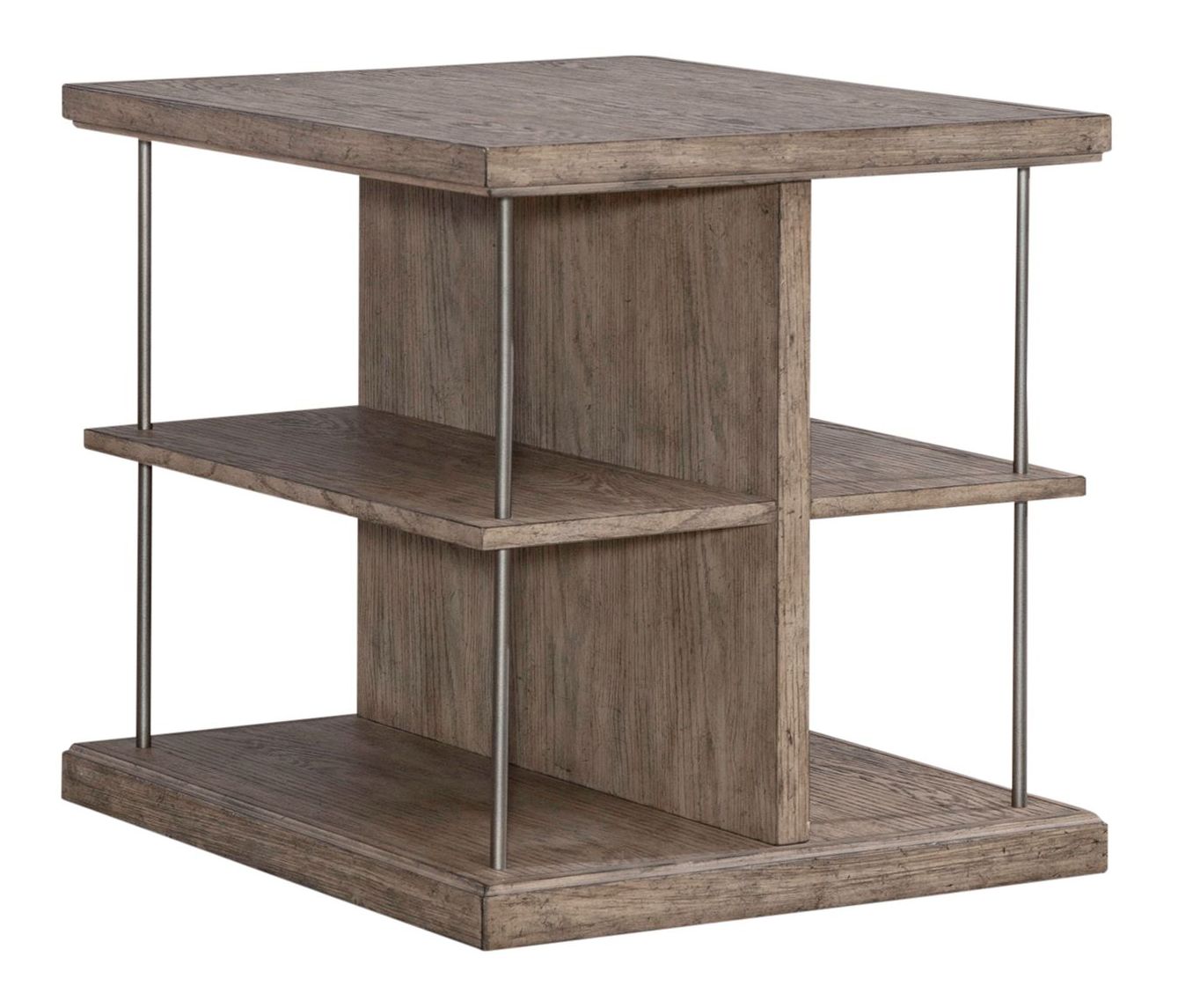 City Scape 3-Piece Wood Storage Coffee Table Set | Beige
