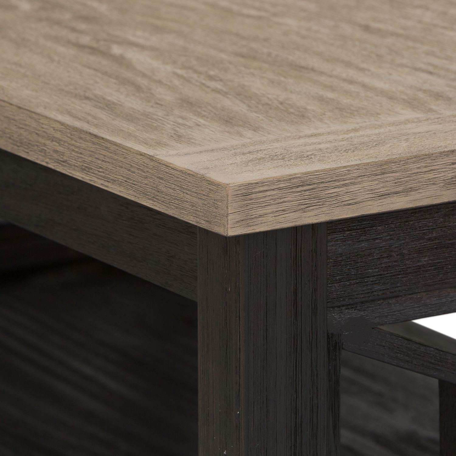 Heatherbrook Lift Top Coffee Table Set | Rustic Style