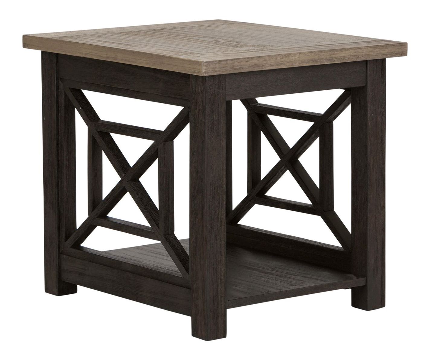 Heatherbrook 3-Piece Wood Cocktail Table Set | Rustic Style