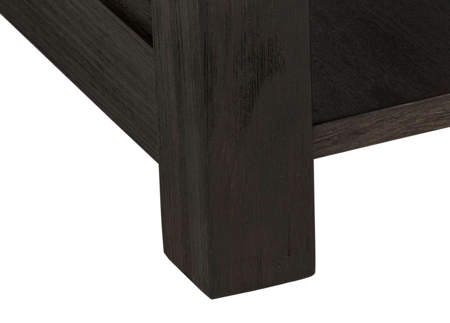 Heatherbrook Rectangular Wood Chair Side Table