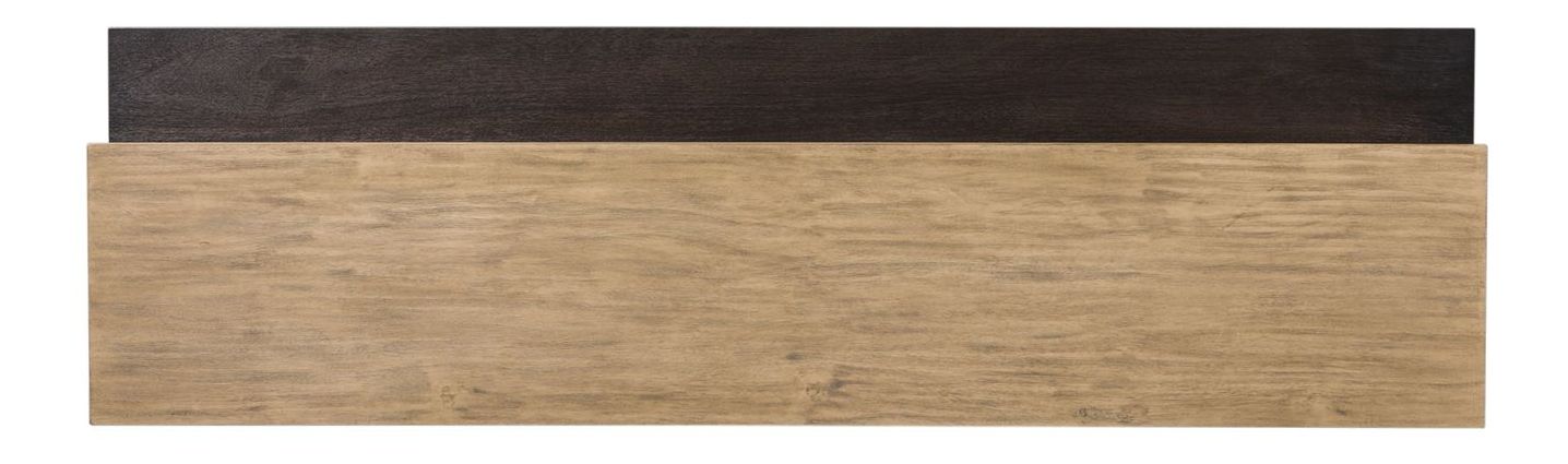 Heatherbrook Rectangular Wood Console Bar Table w/Charging Station