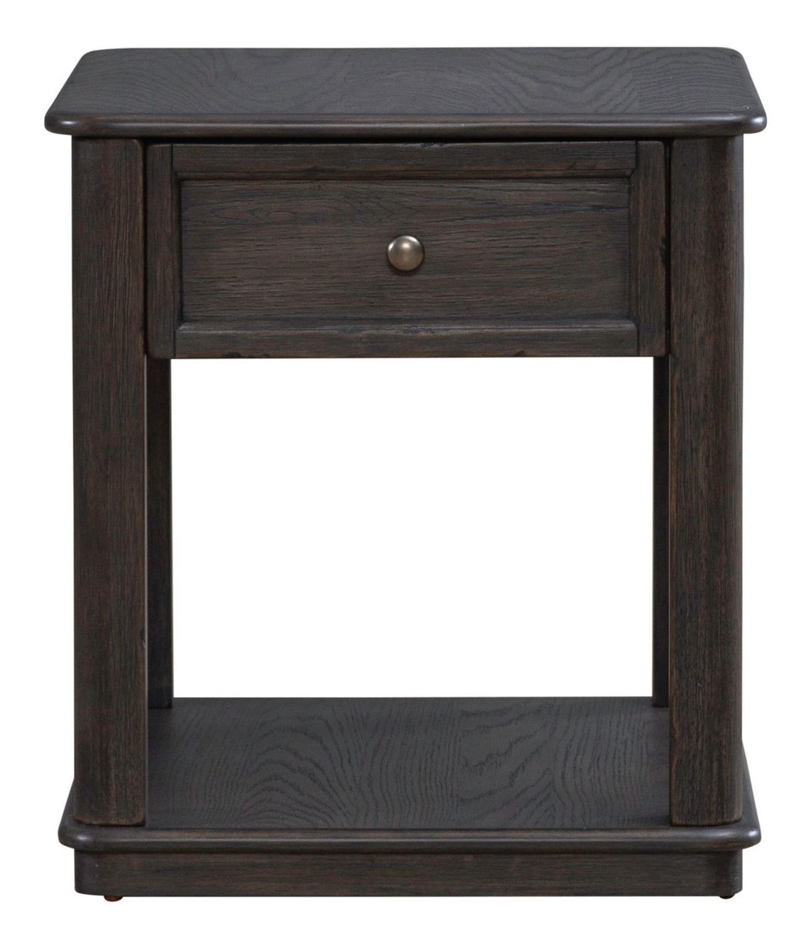 Wallace Rectangular Wood 1-Drawer End Table