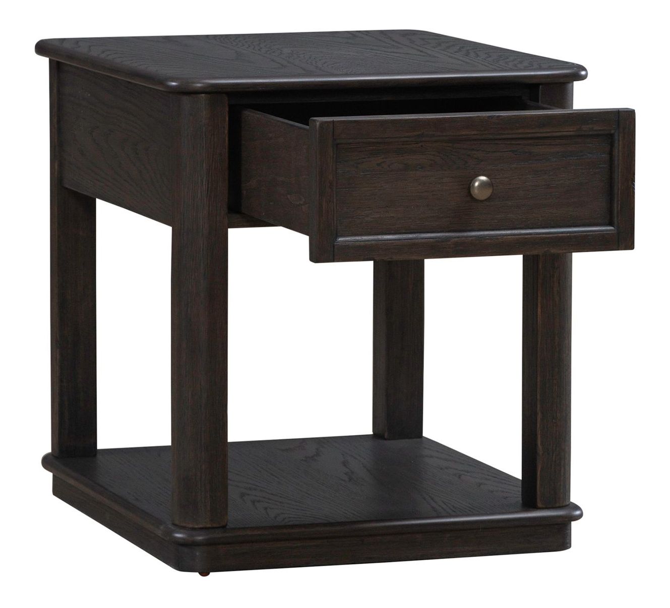 Wallace Rectangular Wood 1-Drawer End Table