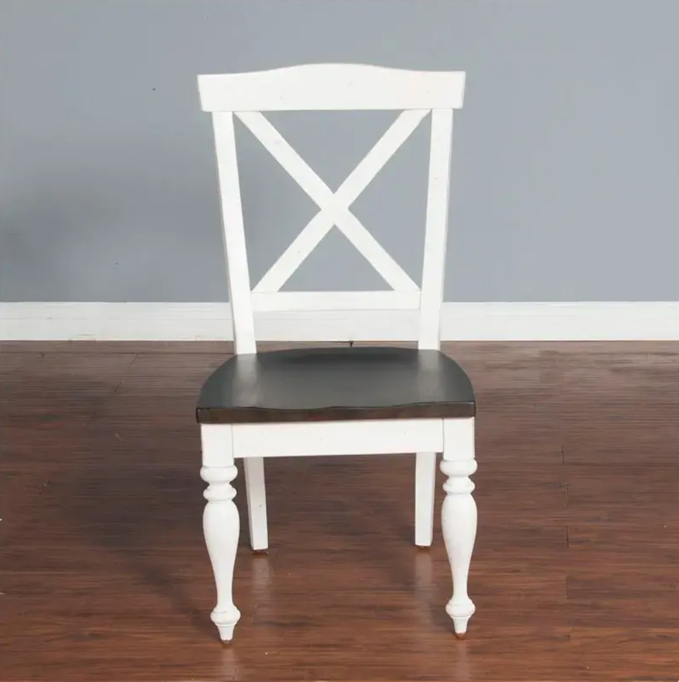 SM Carriage House Wood Crossback Dining Side Chair