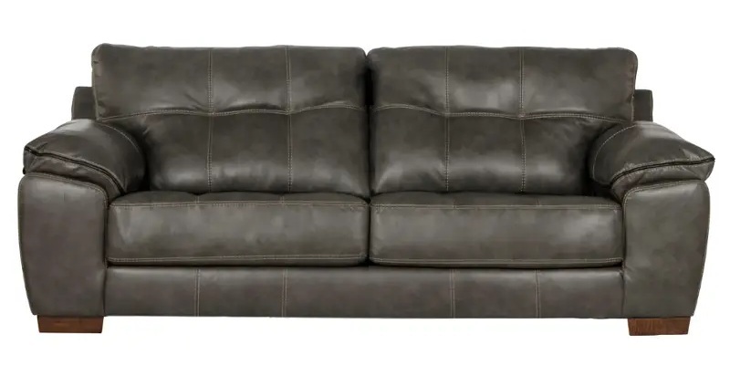 SM Hudson Faux Leather Living Room Set