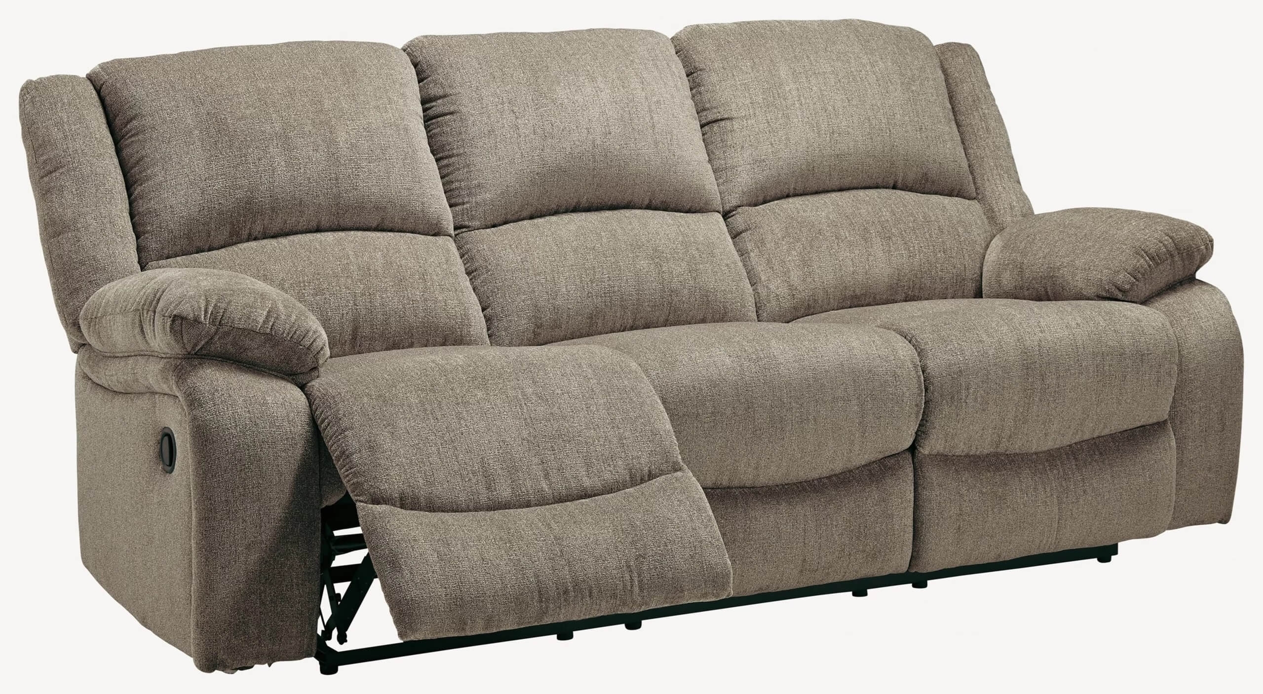Draycoll Polyester Manual Reclining Living Room Set